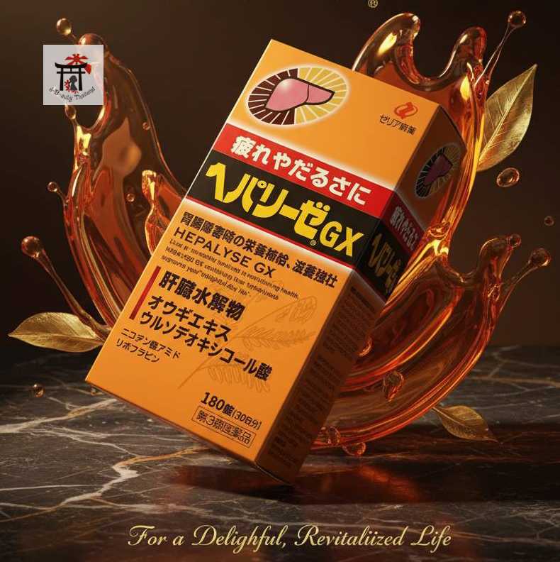 Hepalyse GX รุ่นท็อปสุดของอาหารเสริมบำรุงตับ สูตรเข้มข้น ตัวใหม่ล่าสุด! ขนาด 180 เม็ด