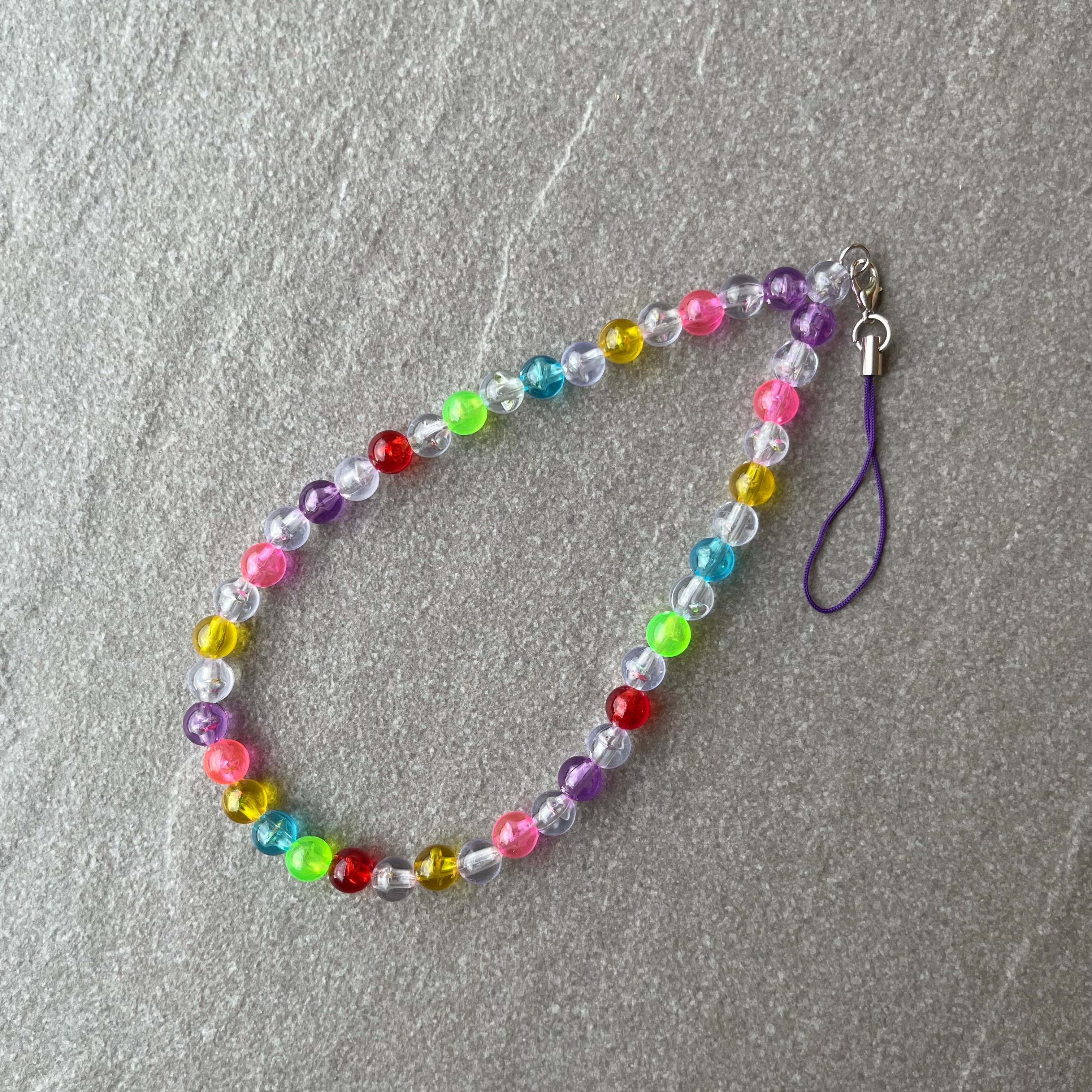 ☻︎ พร้อมส่ง ☻︎ (Ready to ship!)  Rainbow Power 💨🌈  Phone Strap