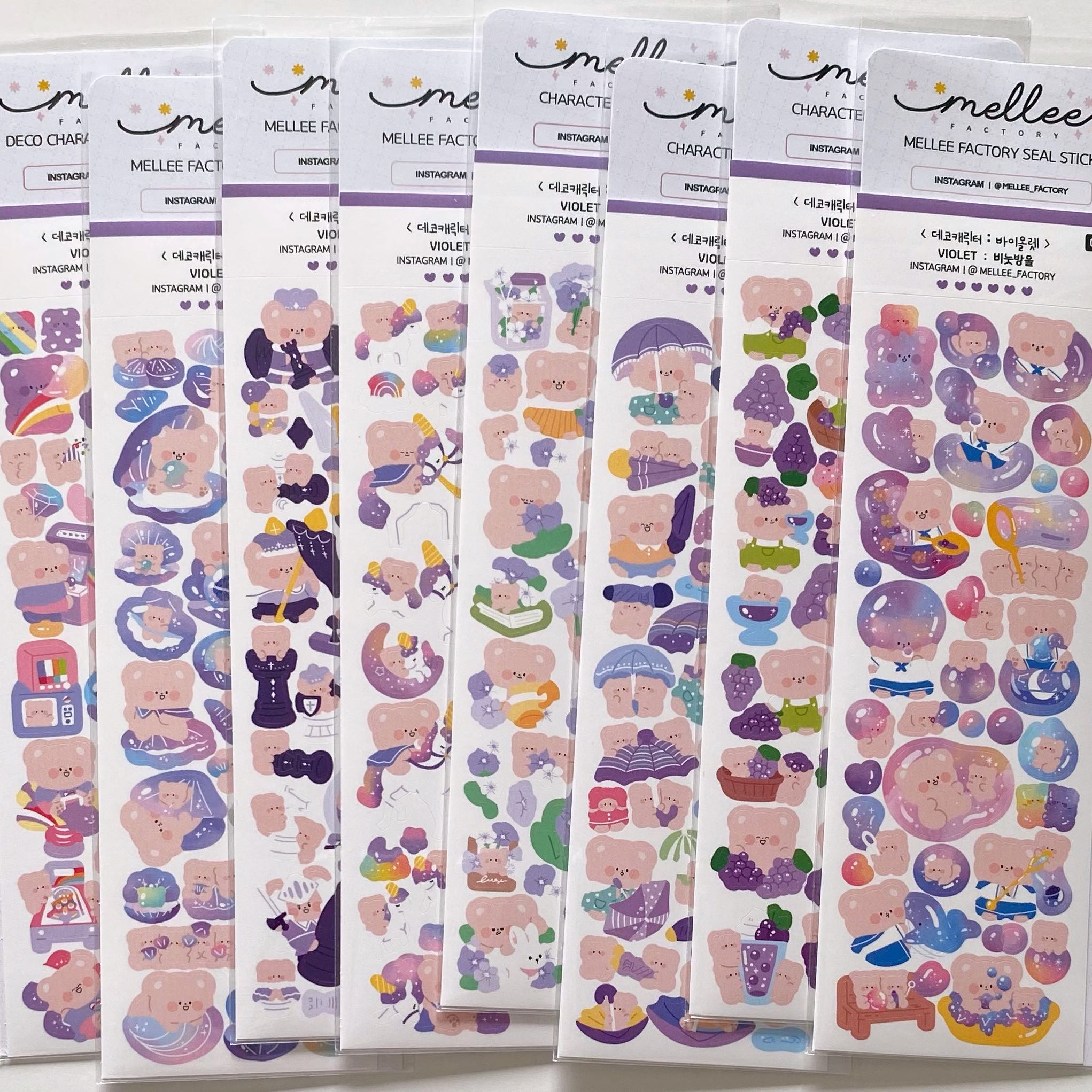 Mellee factory sticker pack