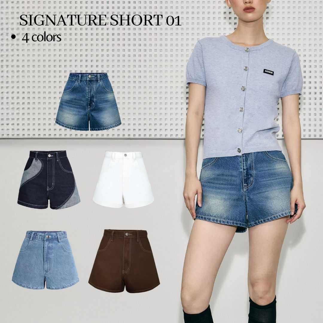 Merge Official - Signature Denim Shorts 01 (จัดส่ง 23/09)