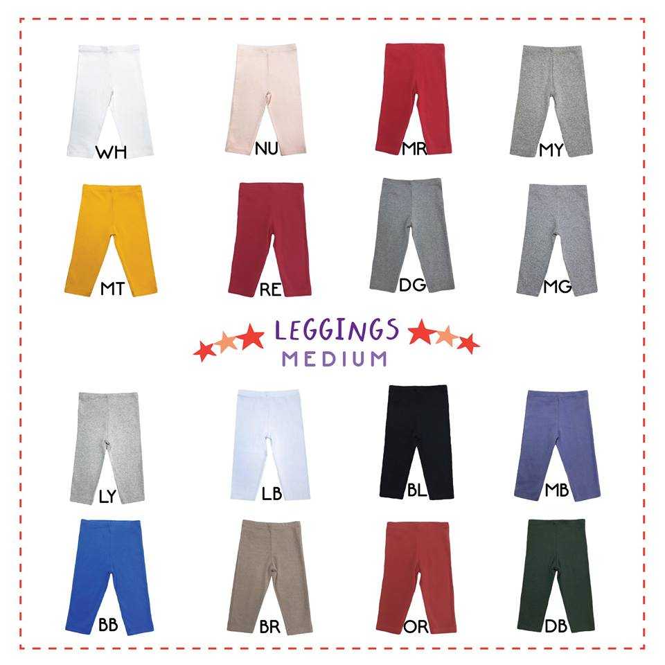 Medium  Leggings(ขา 5 ส่วน) Size 1A(LG-062)