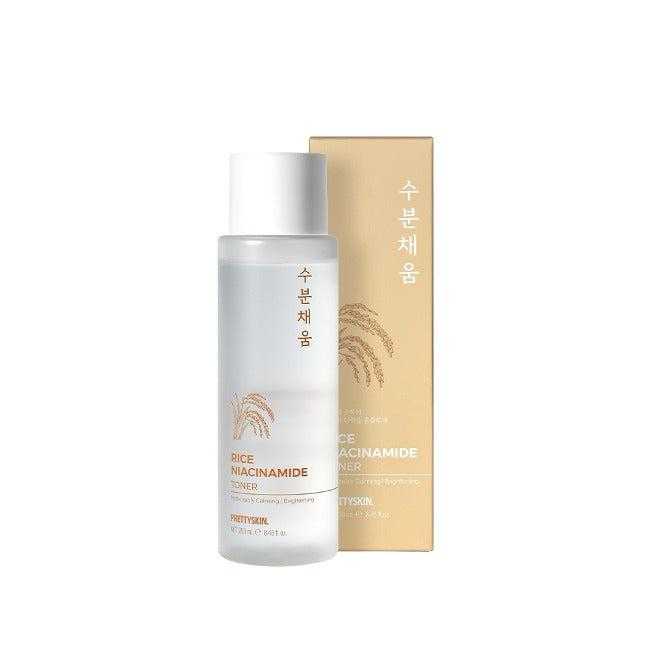 PRETTYSKIN Rice Niacinamide Toner โทนเนอร์ข้าว ปลอบประโลมผิว ช่วยปรับสีผิวให้สม่ำเสมอ 🌾