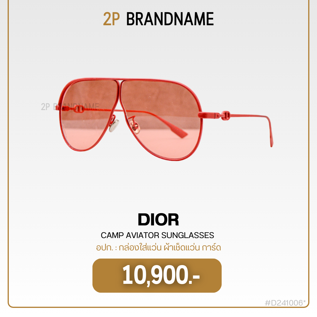 Dior Camp Aviator Sunglasses (D241006)