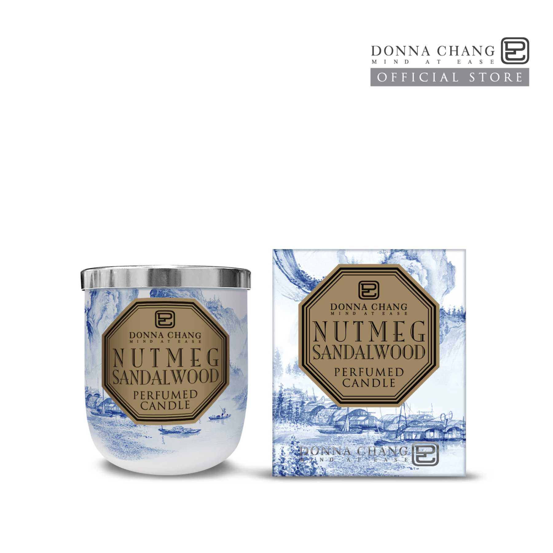 DONNA CHANG NUTMEG SANDALWOOD Candle 250 g.