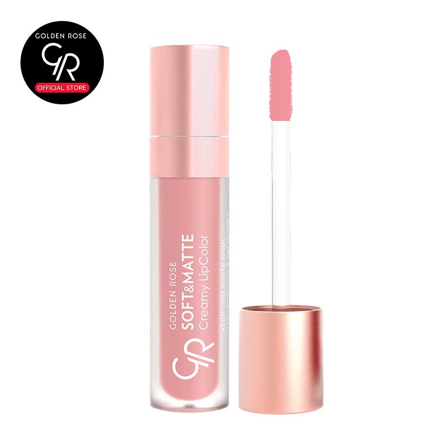 Golden Rose โกลเด้น โรส  ซอฟท์แอนด์แมท  Soft&Matte Lipcolor 5.5ml เบอร์ 105