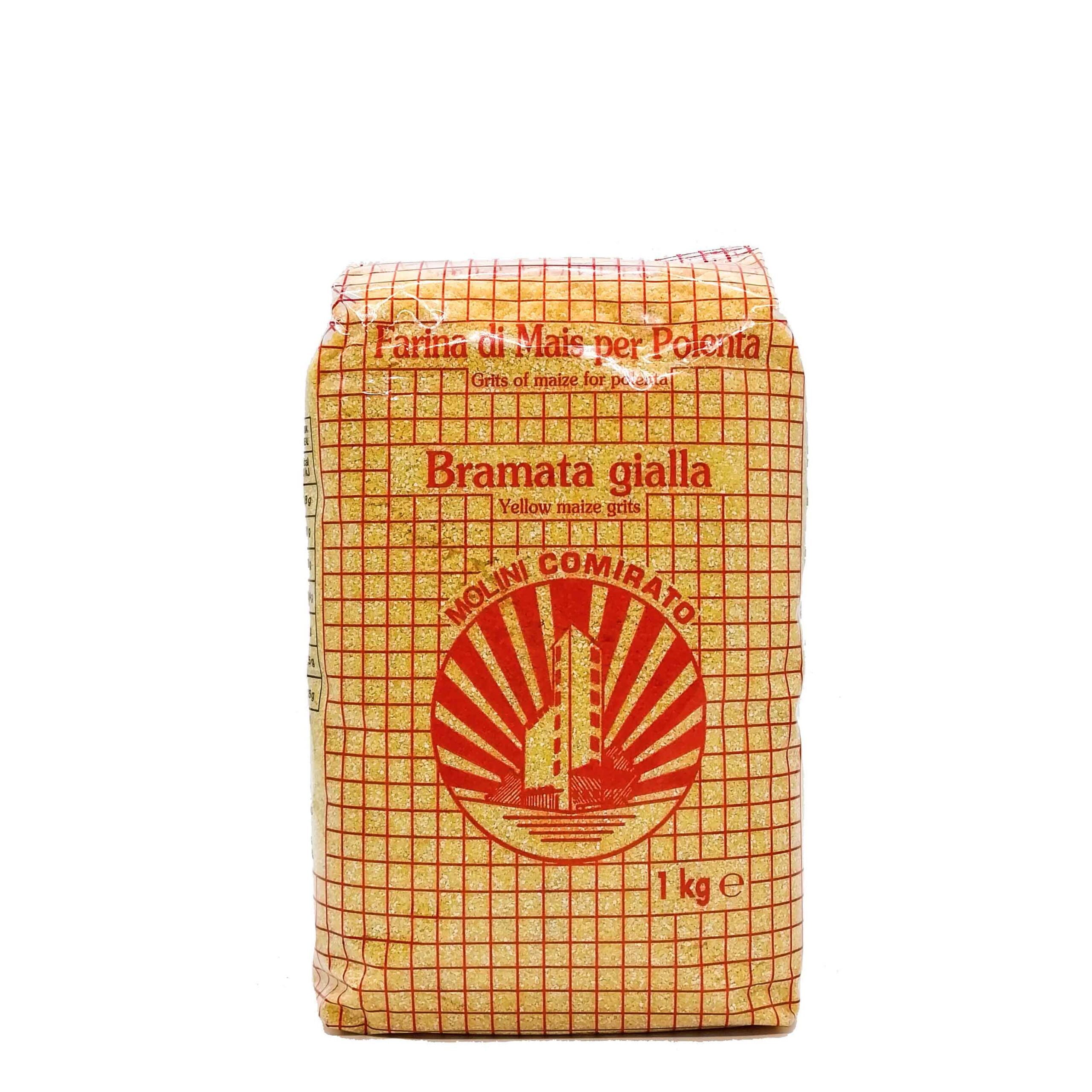 Flour Gialla Bramata yellow coarse grain Molino Comirato - 1kg