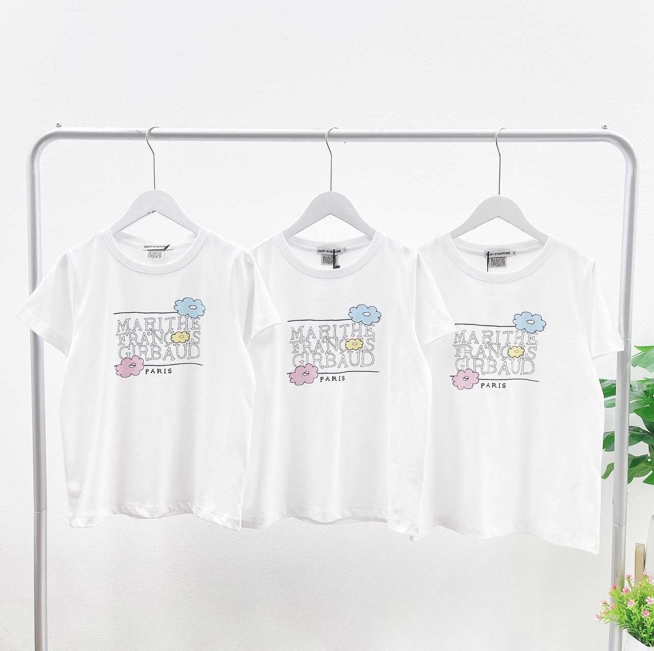 Marithe XDaisy Craton T-Shirt (White)