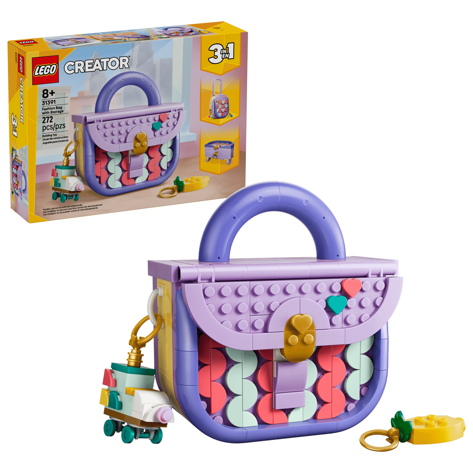 LEGO 31391 Art Fashion Bag with Storage(สินค้าซื้อแล้วไม่รับเปลี่ยนคืน)