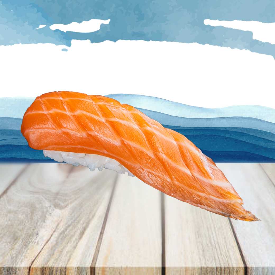 Salmon Nigiri	ข้าวปั้นหน้า ปลาแซลมอน