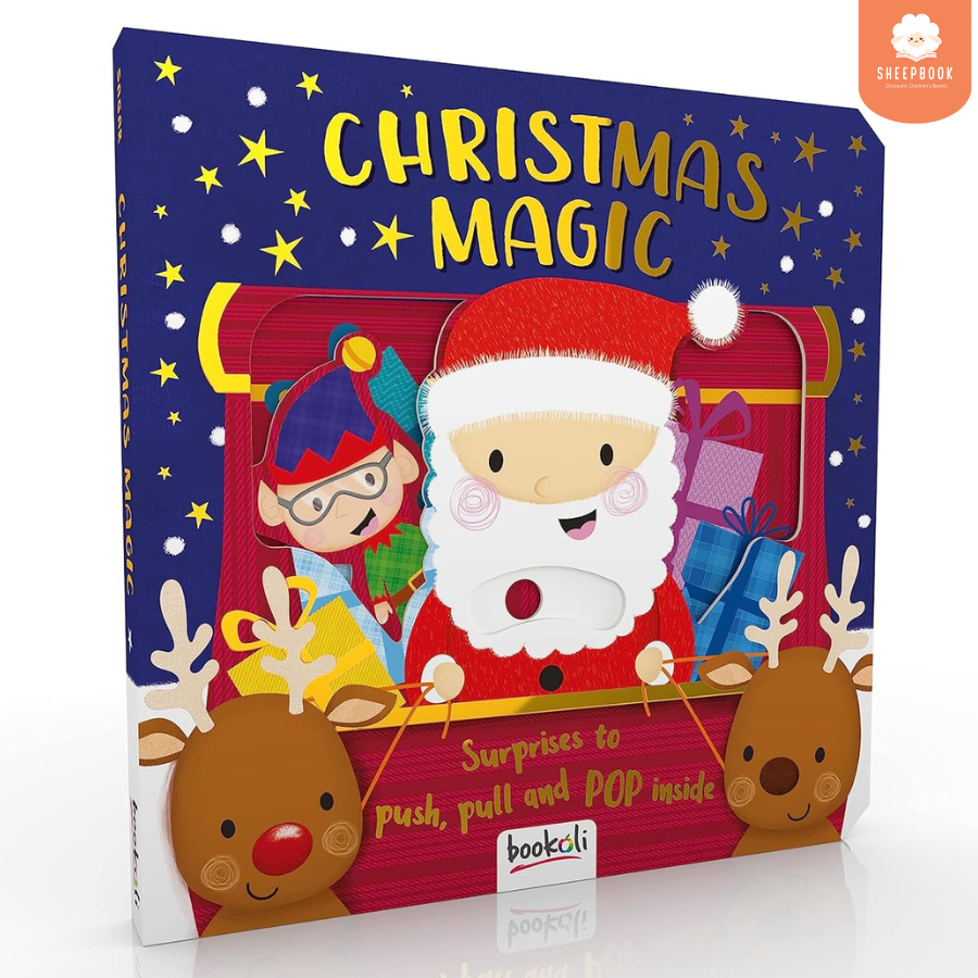 บอร์ดบุค Christmas Magic (Push, Pull, Pop, Sparkle!)