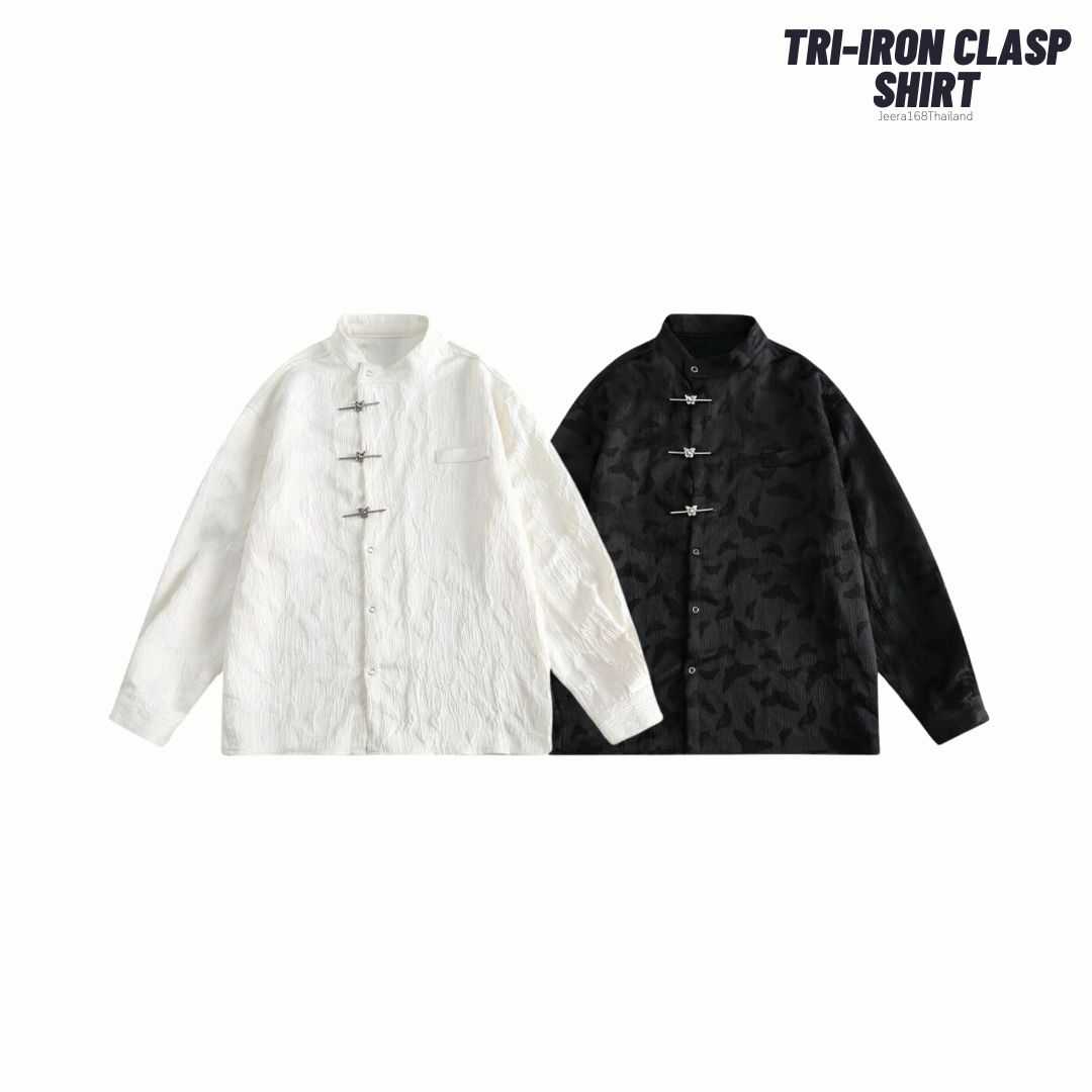 Jeera168 | Tri-Iron Clasp Shirt (พรีออเดอร์)