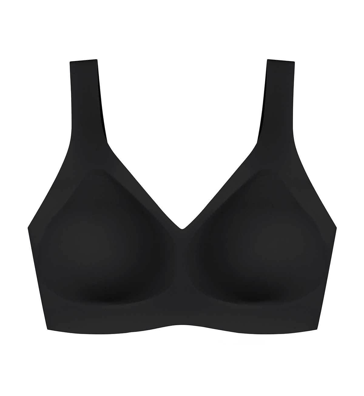 sloggi 10218599 sloggi ZERO Feel 2.0 Bralette AX R 0004 เสื้อชั้นในไม่มีโครง สีดำ