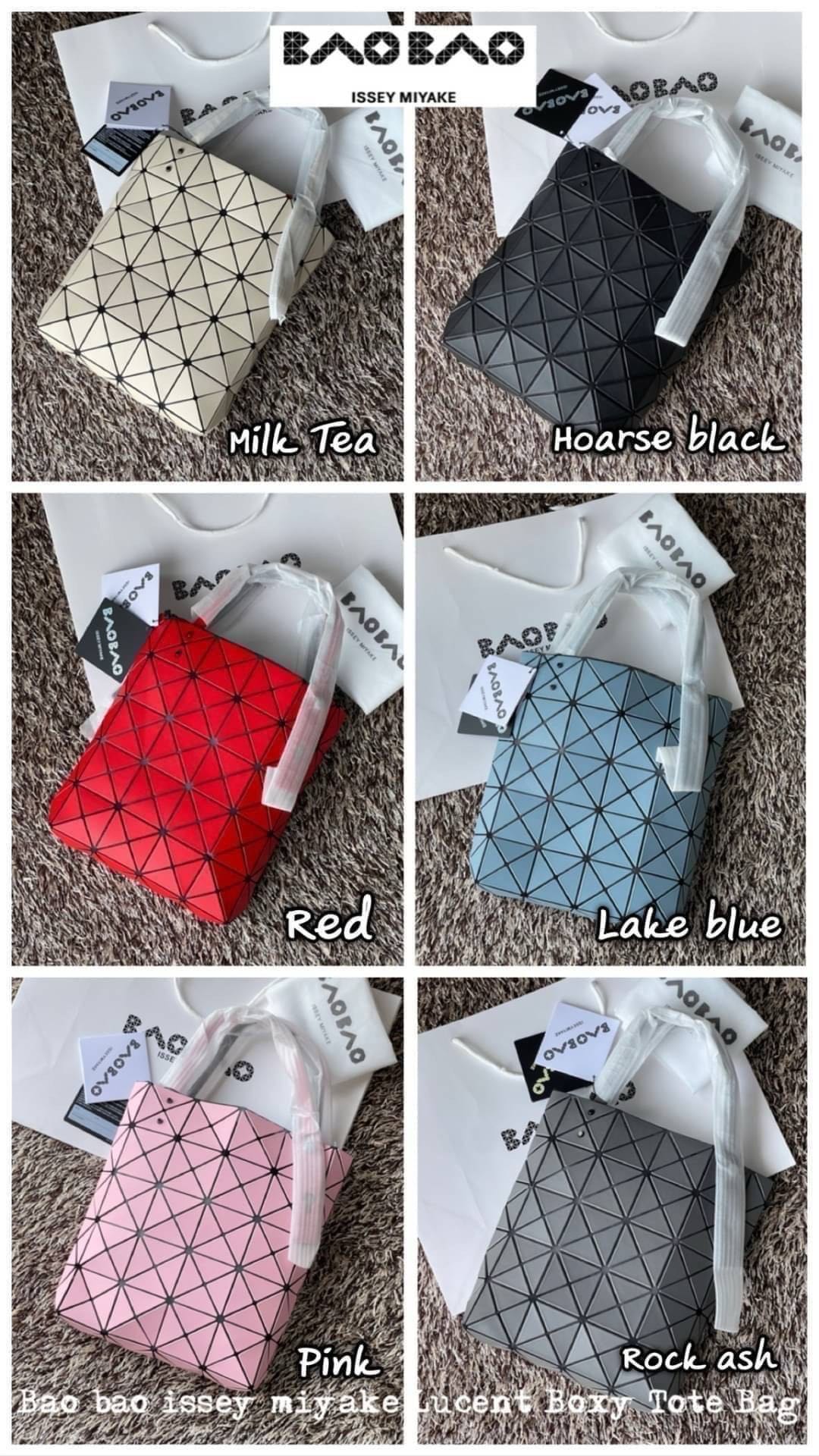 กระเป๋าสะพาย Bao bao issey miyake Lucent Boxy Tote Bag