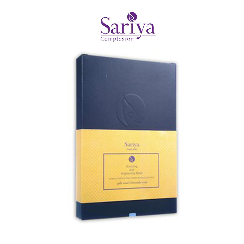Sariya บูสติ้ง แอนด์ ไบร์ทเทนนิ่ง มาร์ค ช่วยเสริมสร้างการสร้างคลอลาเจน ช่วยลดริ้วรอย กระชับผิว