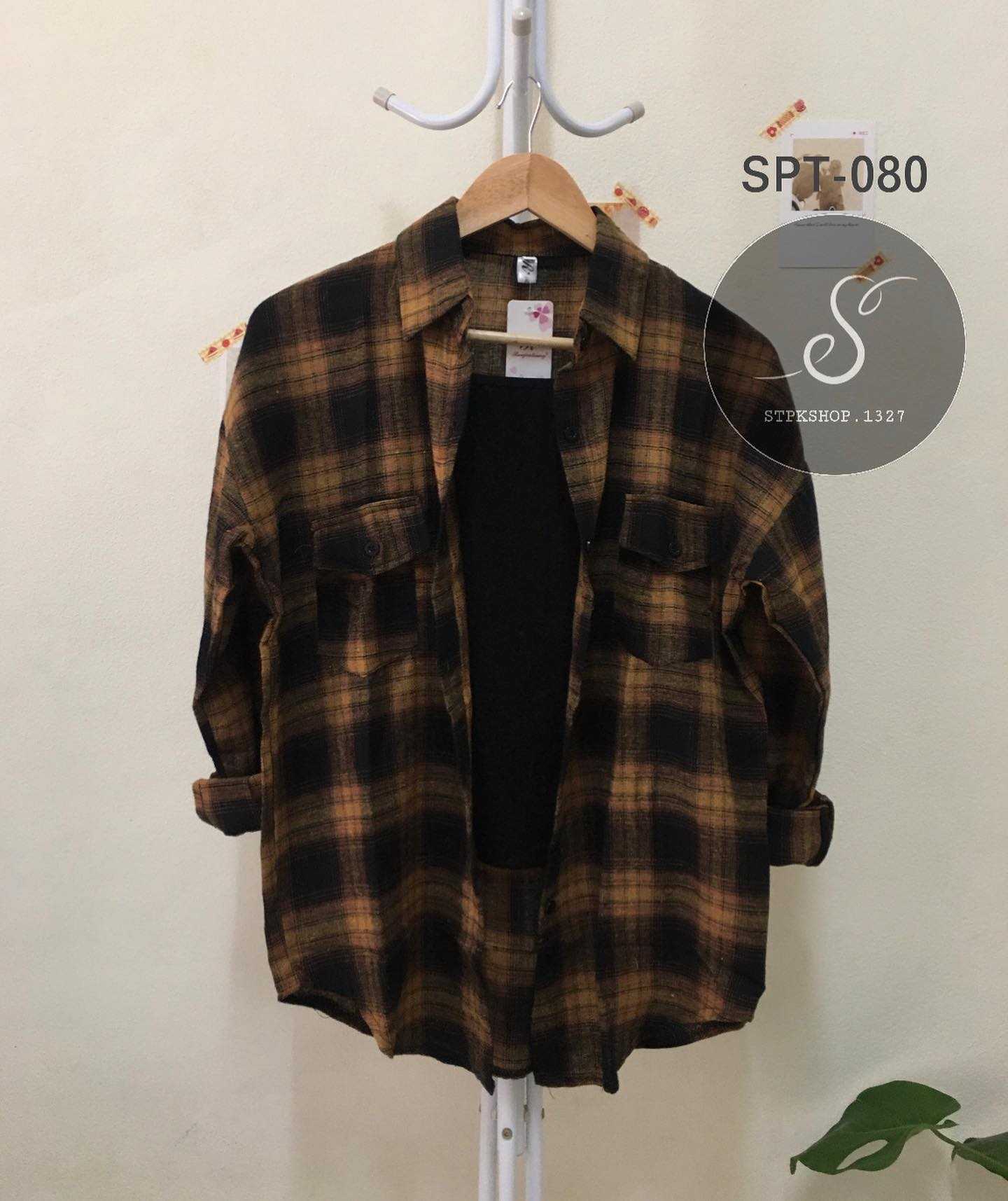 เสื้อคลุมลายสก็อต SPT-080