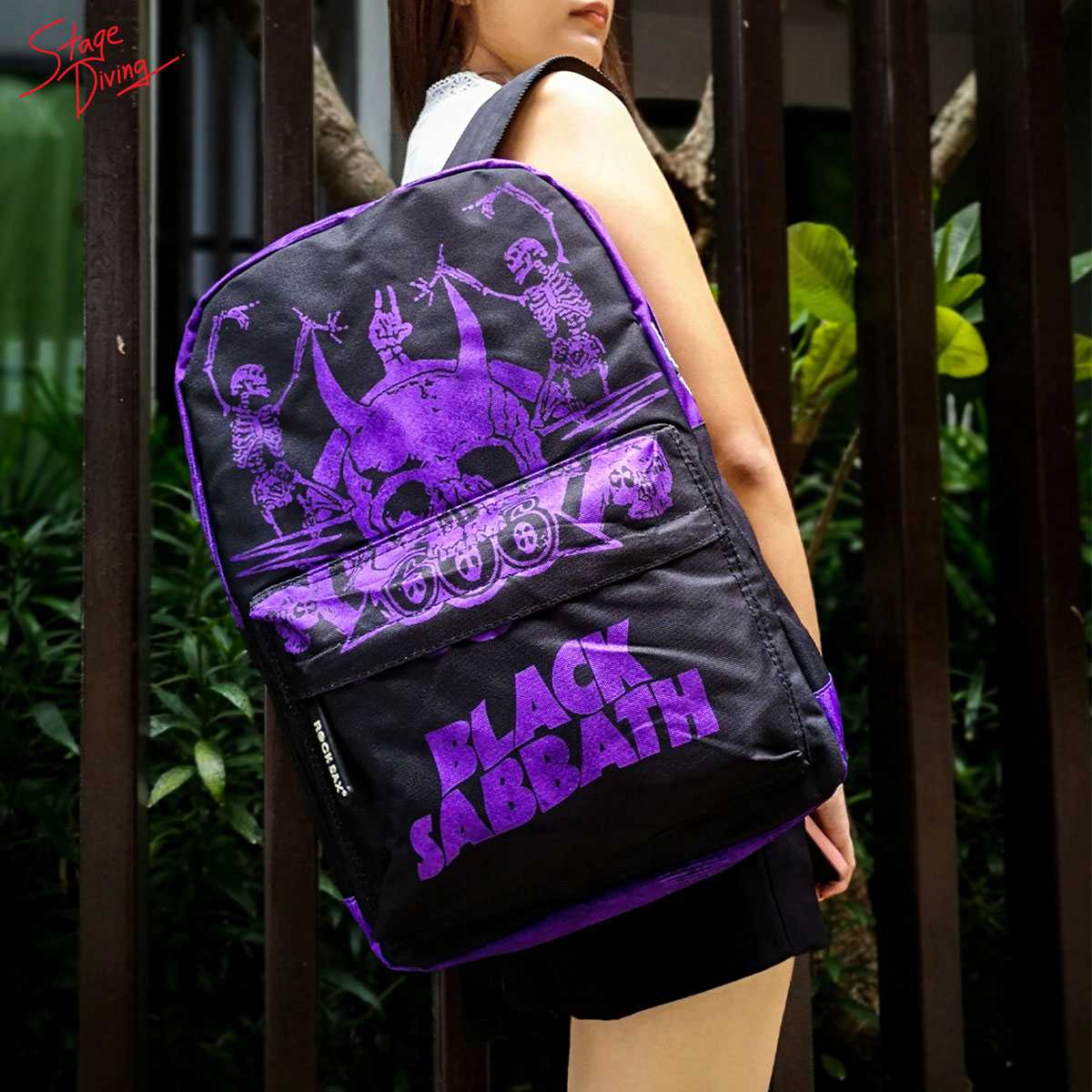 BLACK SABBATH BACKPACK : SKELETON