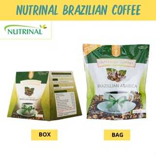 NUTRINAL BRAZILIAN COFFEE ผลิตภัณฑ์กาแฟ บราซิลเลี่ยน อาราบิก้า ผสมคอลลาเจนและใยอาหาร