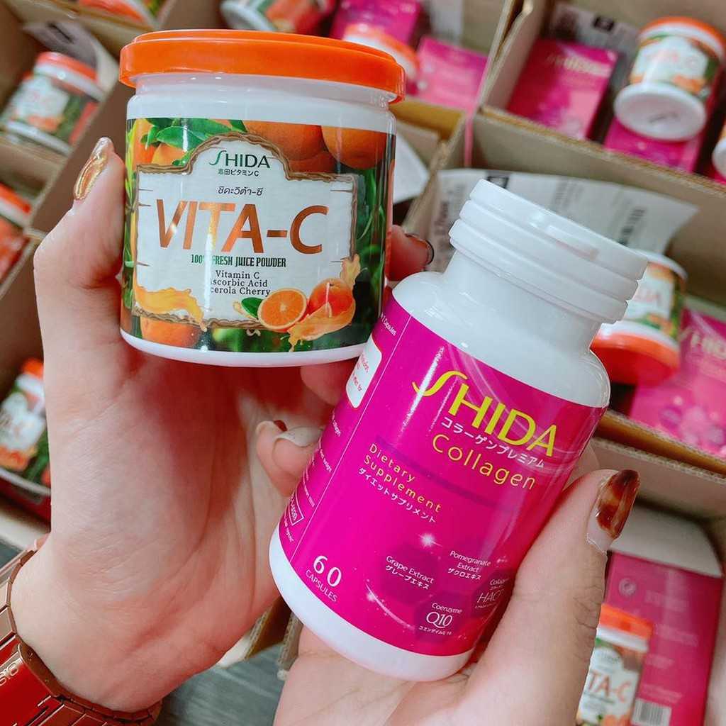 รวมมิตรแบรนด์ SHIDA COLLAGEN / VITA-C ชิดะคอลลาเจน/วิต้าซี วิตามินซีไฮโดส วิตามินซี/แชมพูโคโค่นัท