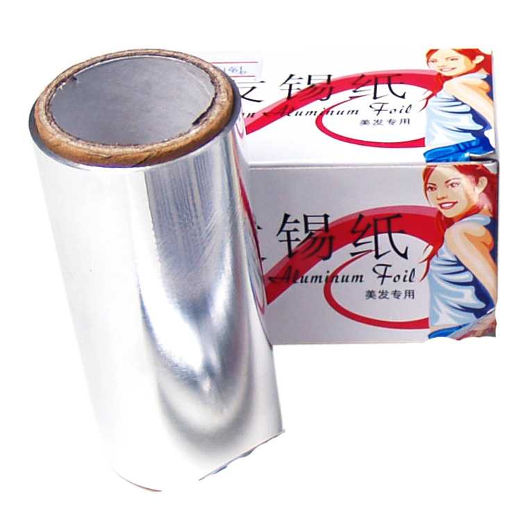 [สินค้าตัวอย่าง ห้ามซื้อ] ฟอยล์ อลูมิเนียม ห่อผม ทำไฮไลท์ แผ่นฟอยด์ทำช่อไฮไลท์ผม แบบสั้น (LST-186)