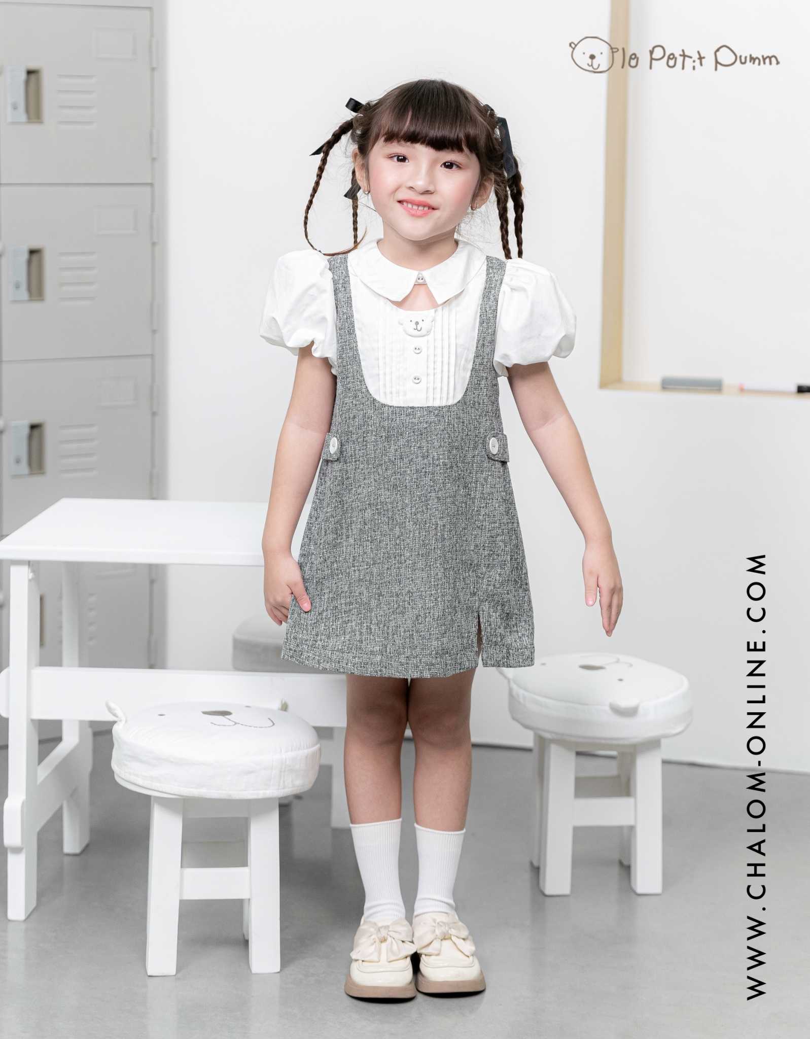 LS PU 426 UF ชุดเดรสกระโปรง (18M-4Y)