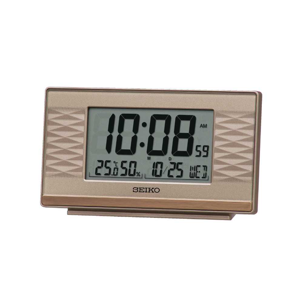SEIKO CLOCKS นาฬิกาดิจิตอล รุ่น QHL094P ขนาด 3 x 5.3 นิ้ว