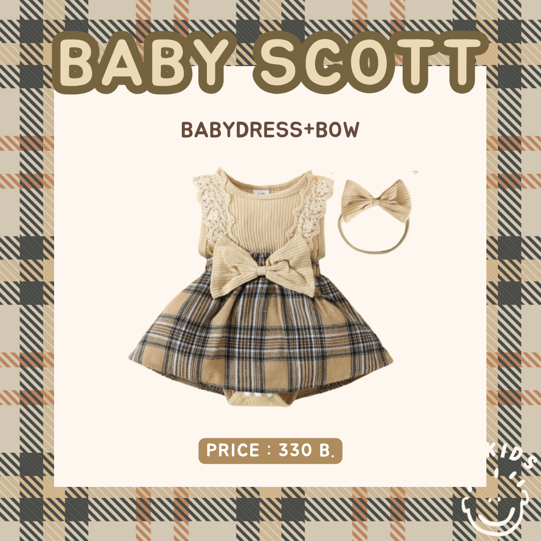 Babydress+Bow Scott