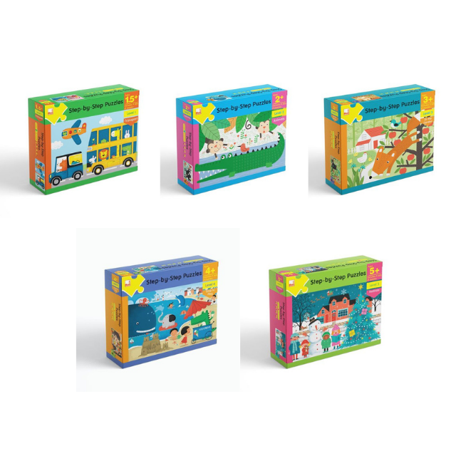 จิ๊กซอว์ Step by Step Puzzles
