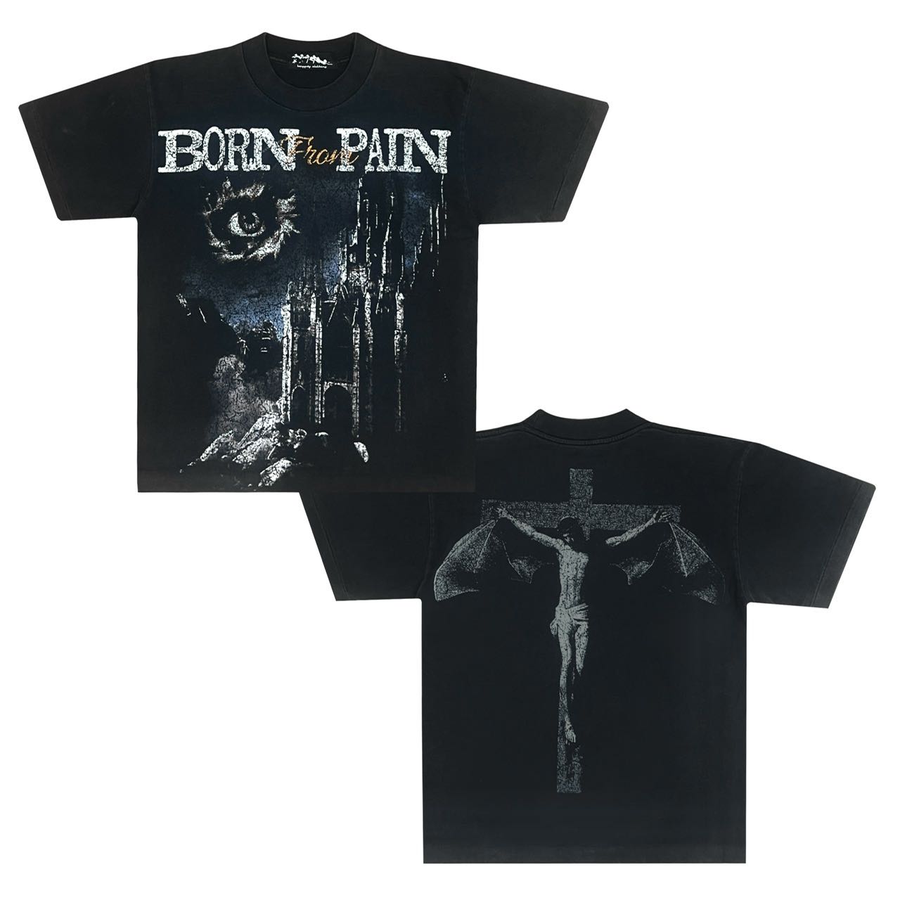 TPP® BORN FROM PAIN FADE BOXY T-SHIRT 