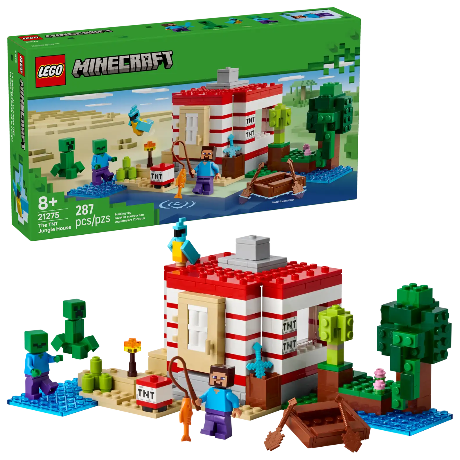 LEGO 21275 The TNT Jungle House(สินค้าซื้อแล้วไม่รับเปลี่ยนคืน)
