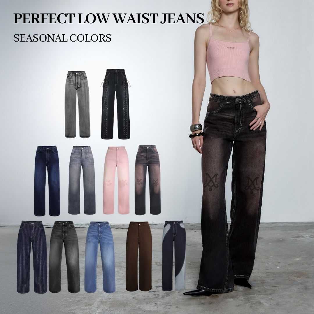 Merge Official - Perfect Low Waist Jeans Seasonal Colors (สีใหม่จัดส่ง 29/12 - 08/01)