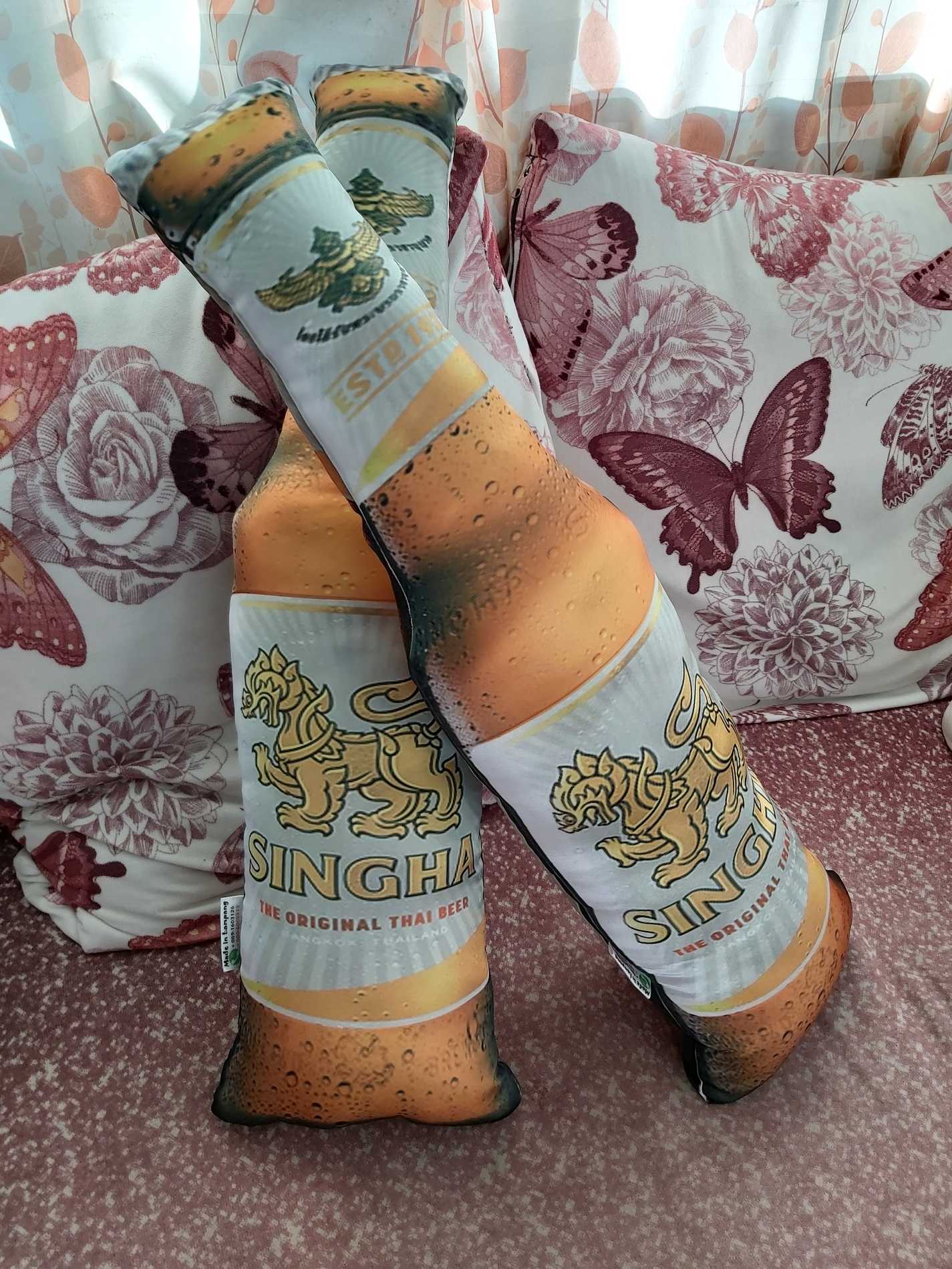 หมอนข้าง หมอนขวดเหล้า หมอนเบียร์