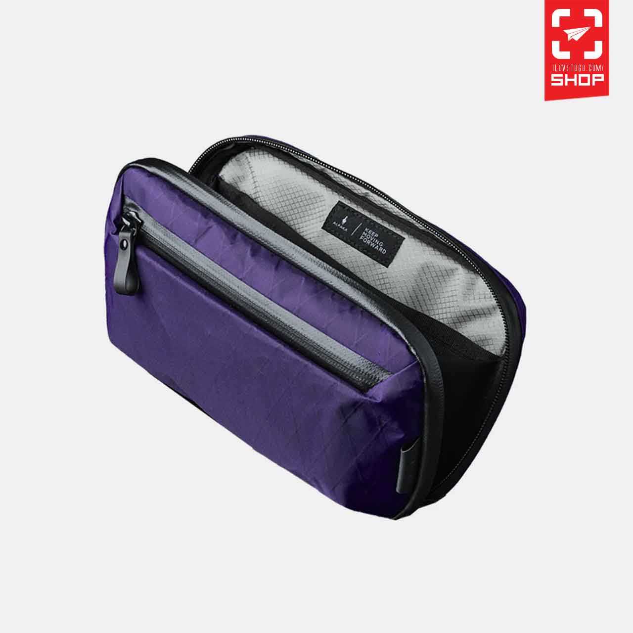 กระเป๋า Alpaka - Elements Tech Case Mini พร้อมสายสะพาย สี X-PAC Bright Purple