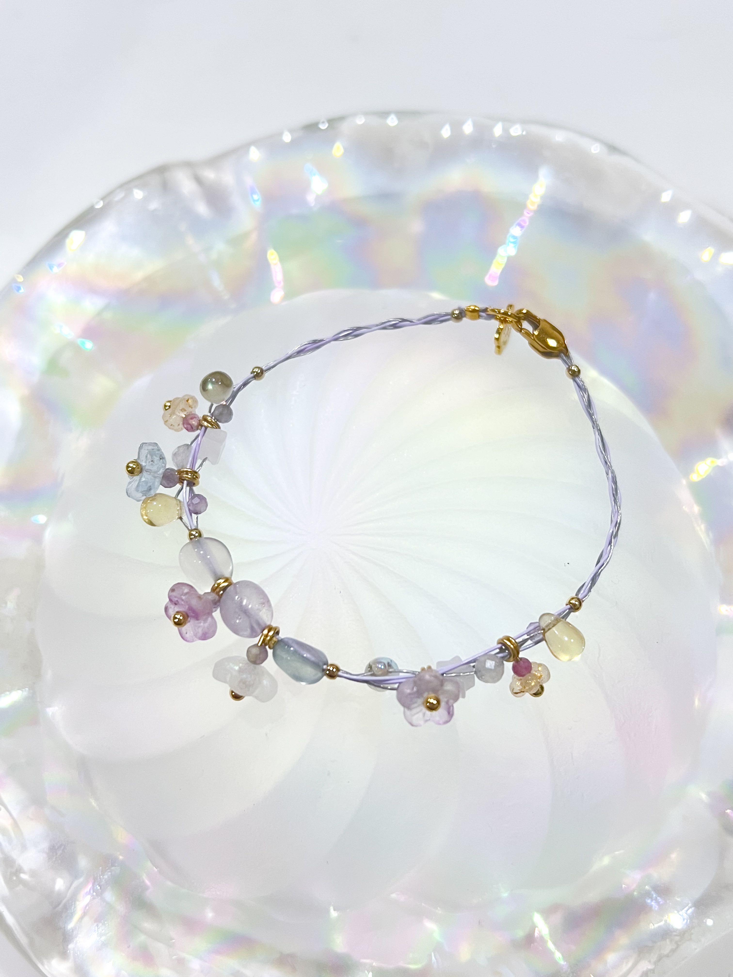 LAVENDER FLUORITE LIANA