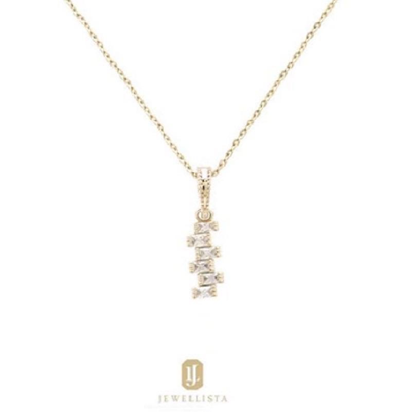 Jewellista จี้พร้อมสร้อย Darla ประดับพลอย CZ