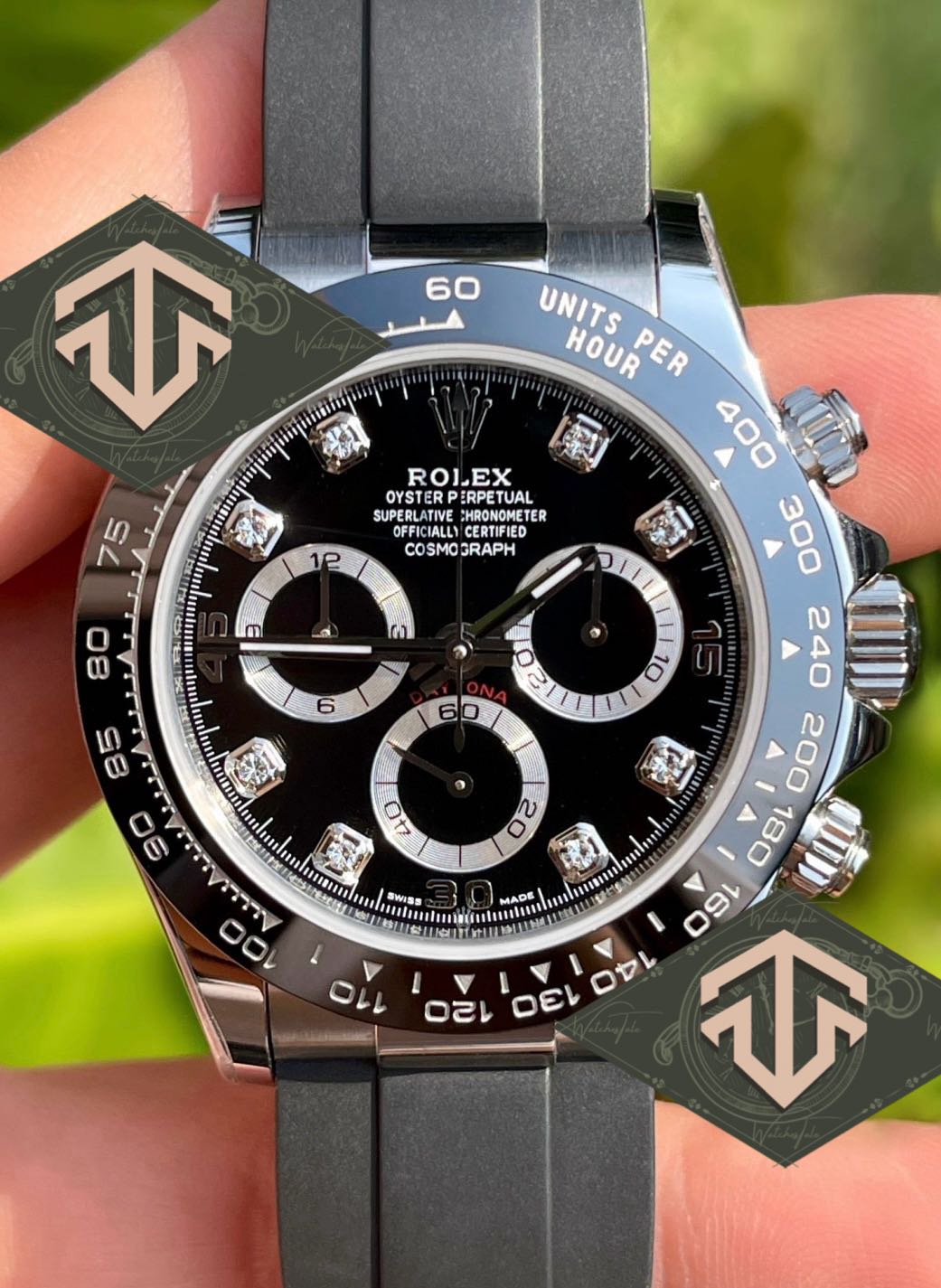 Rolex Daytona Black Diamond Dial 40mm. Ref.116519LN EW