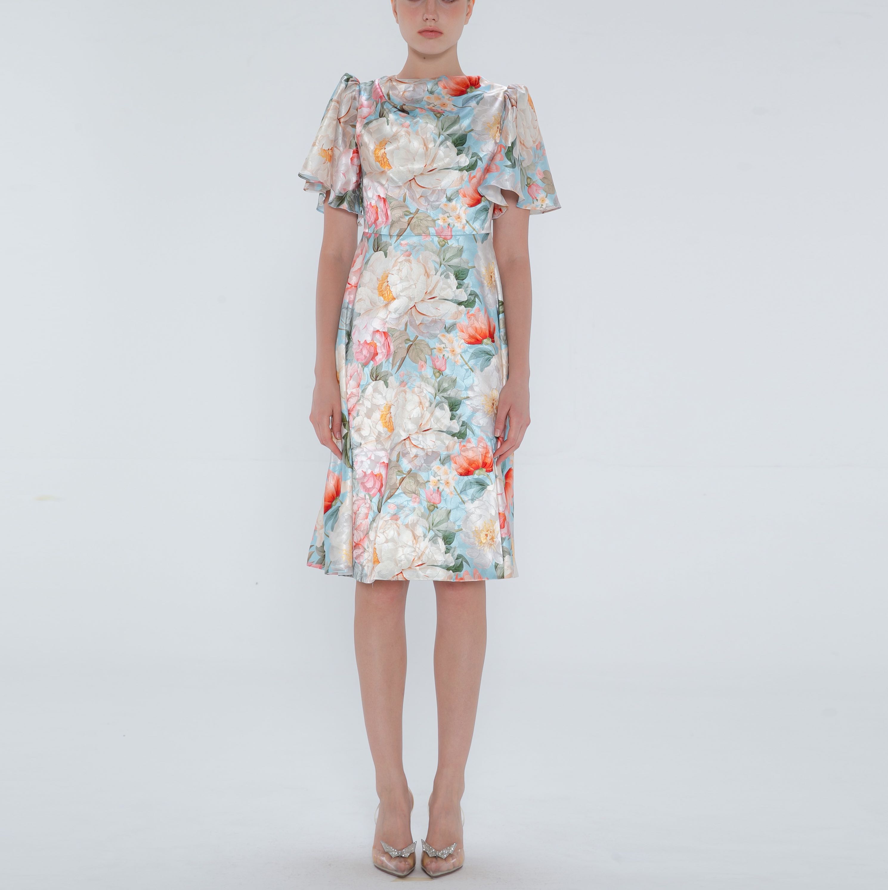 Cowl Neck Dress