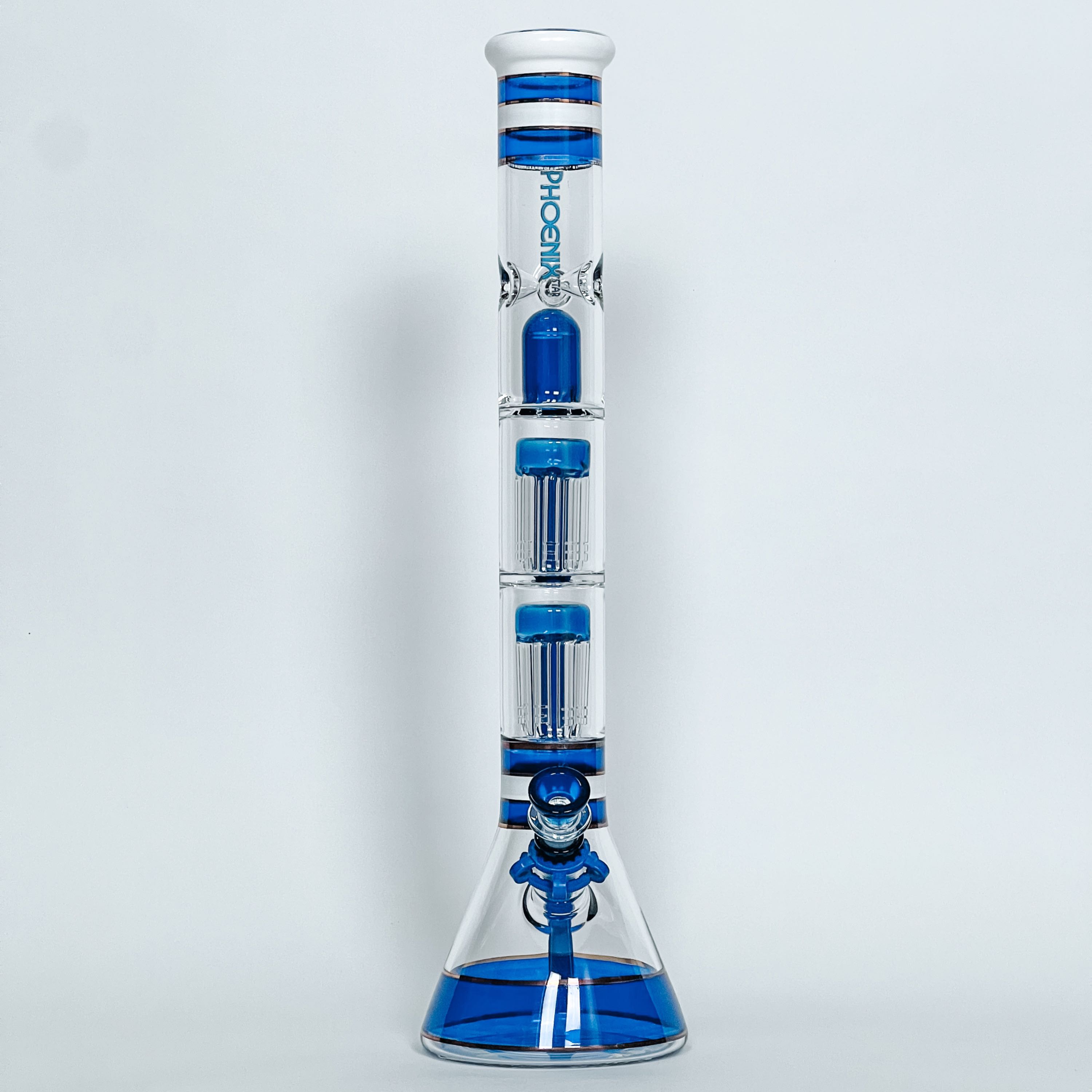 Phoenix Star Beaker Bong w/ Double 8 Arms Perc | 50 cm