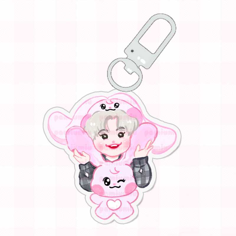 Keyring 💖 Nana with Kkyuping🐰🐰 cm
