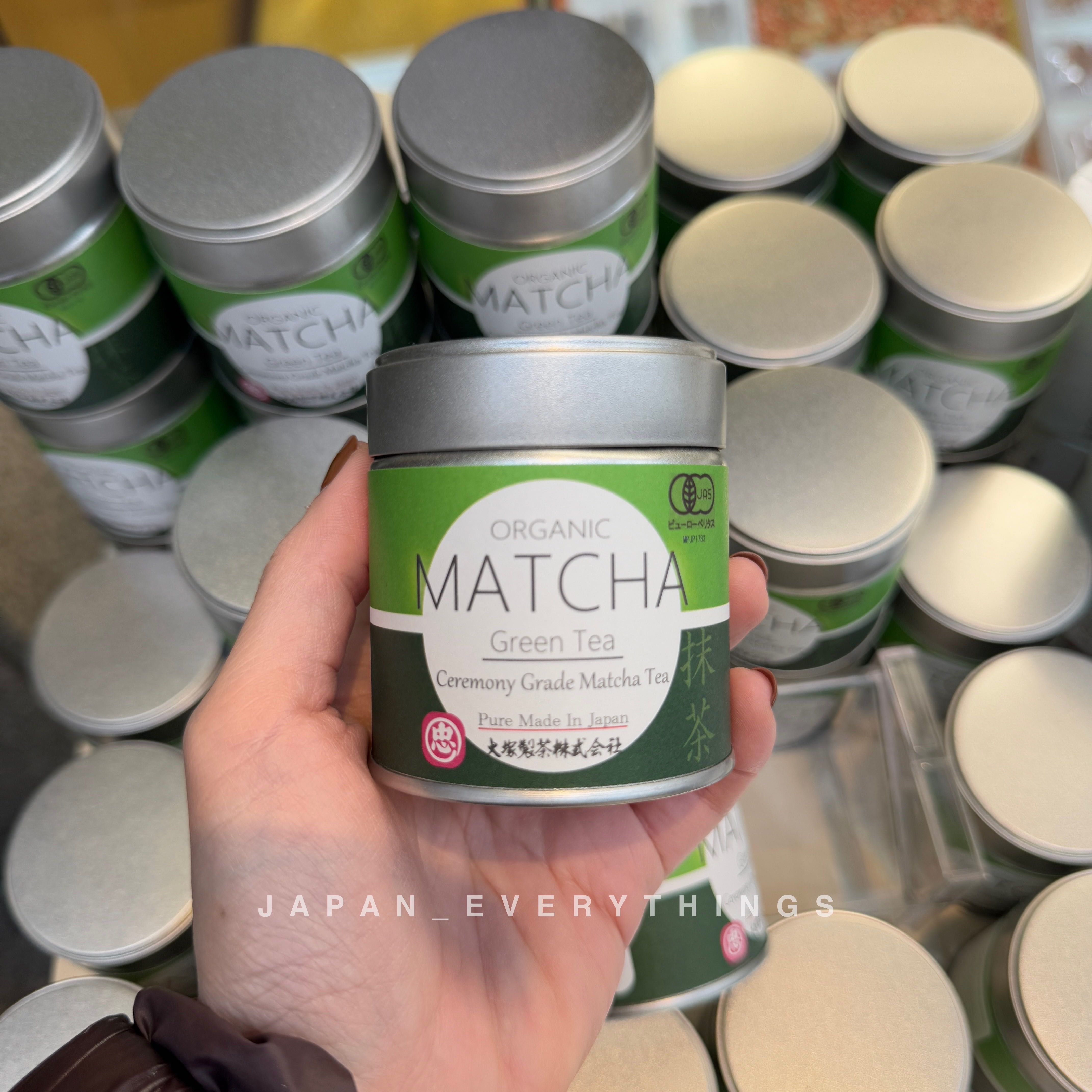 Matcha organic เกรดพิธีการ  (พร้อมส่ง)