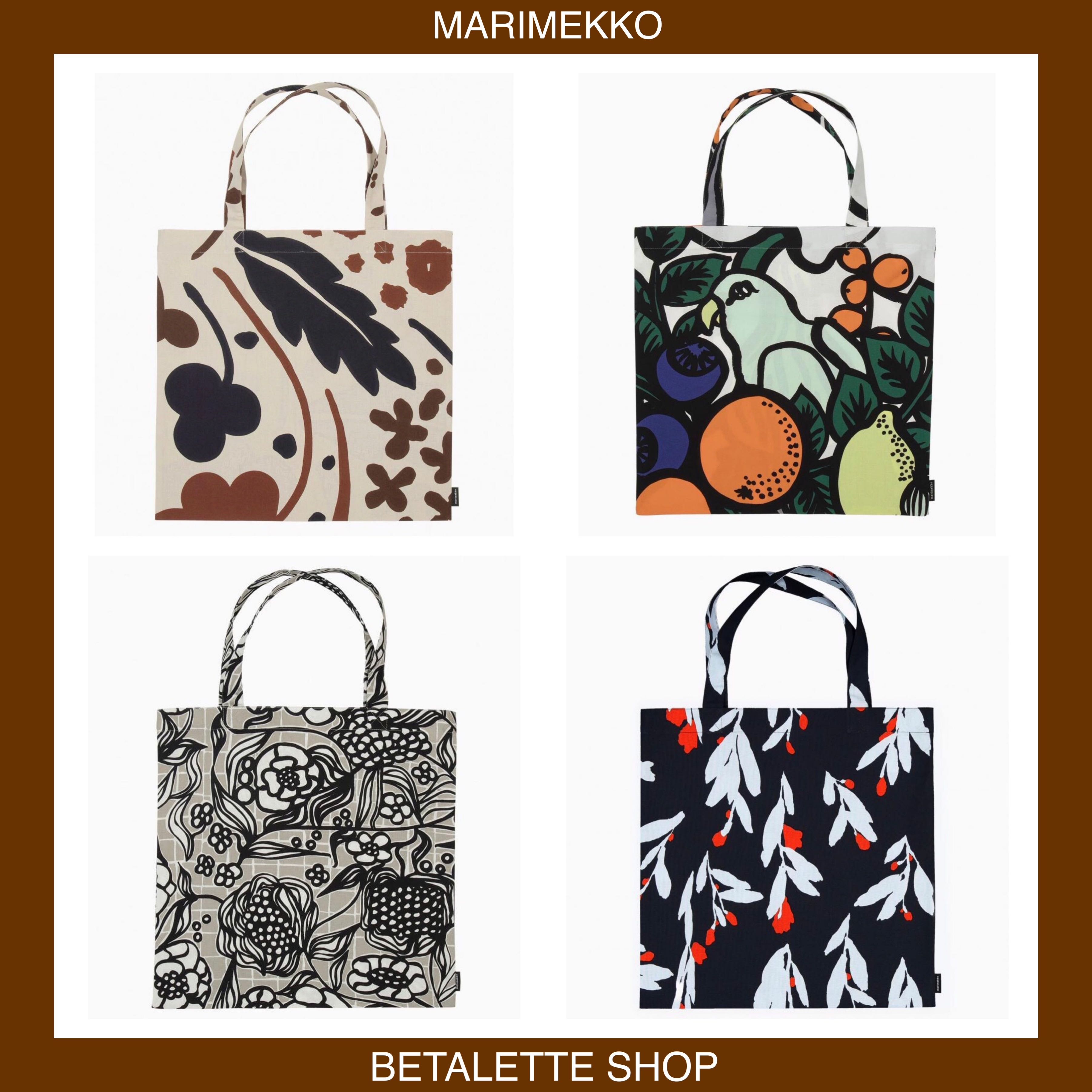 พร้อมส่ง !! 🌺 Marimekko Tote Bag 🌺 ของแท้จากช็อป