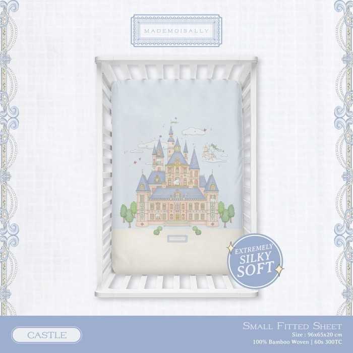 Bamboo Woven Small Fitted Sheet Castle Collection - Mademoisally