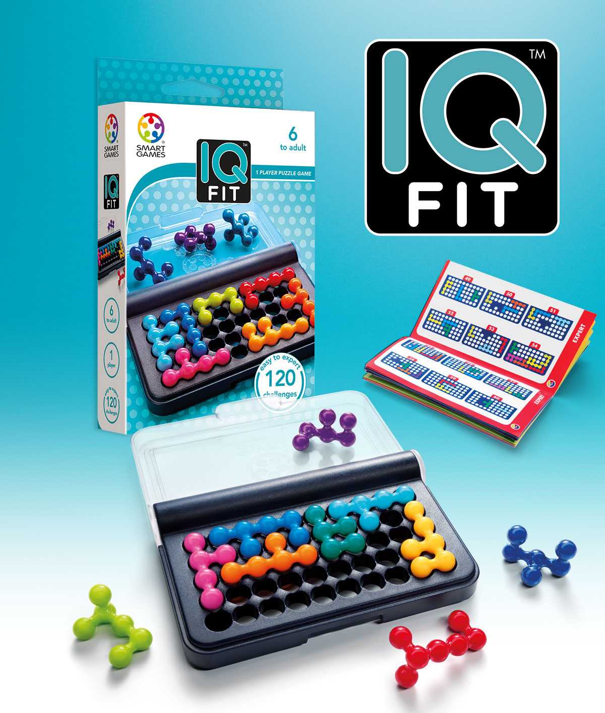 SMART GAMES, IQ Fit ของเล่นฝึกสมอง สำหรับ 6 ปี+ ลิขสิทธิ์แท้เบลเยียม ร้านเป็นตัวแทนในไทย