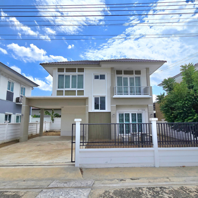 ขายบ้านเดี่ยว 2 ชั้น โซนนิคมสร้างตนเอง ลพบุรี 60.8 ตร.ว.