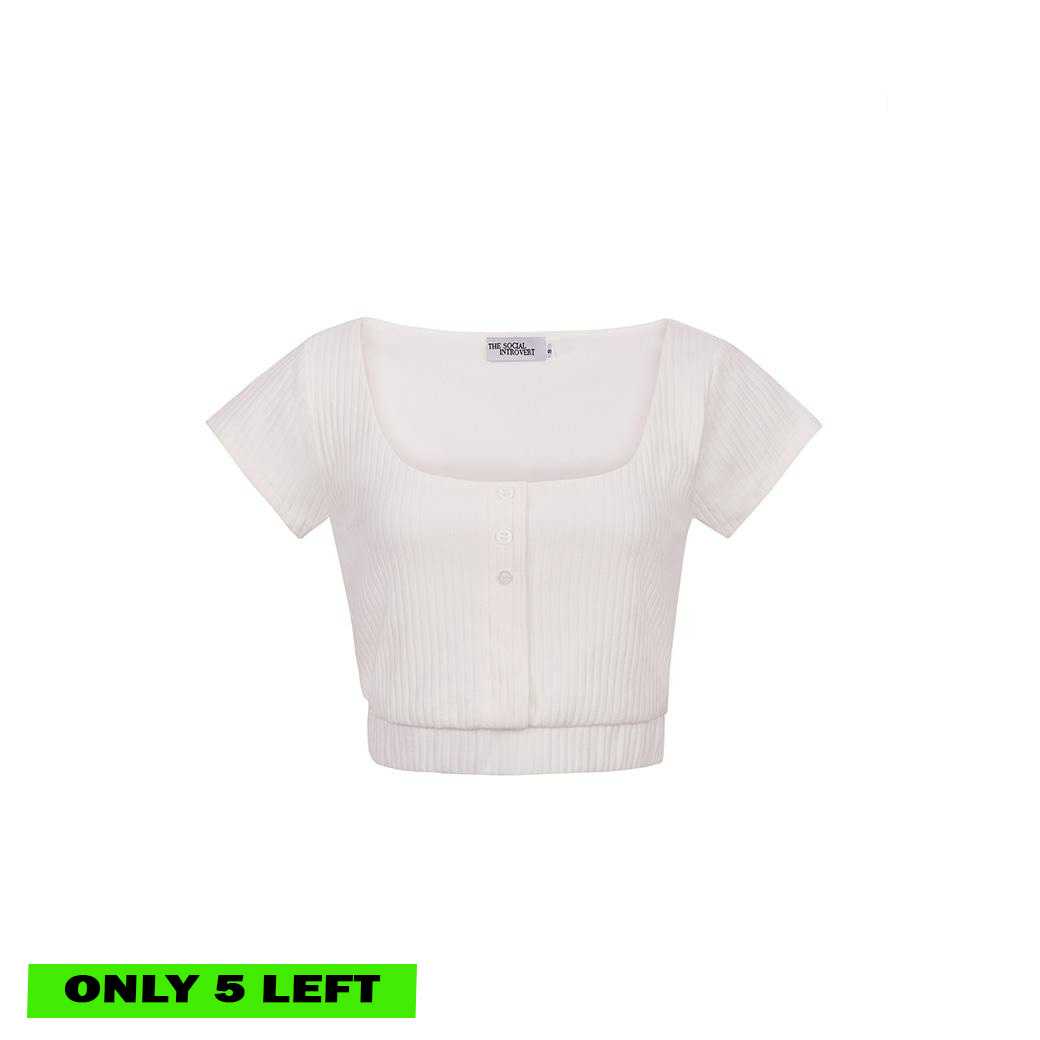 PIPPA CROP TOP - WHITE
