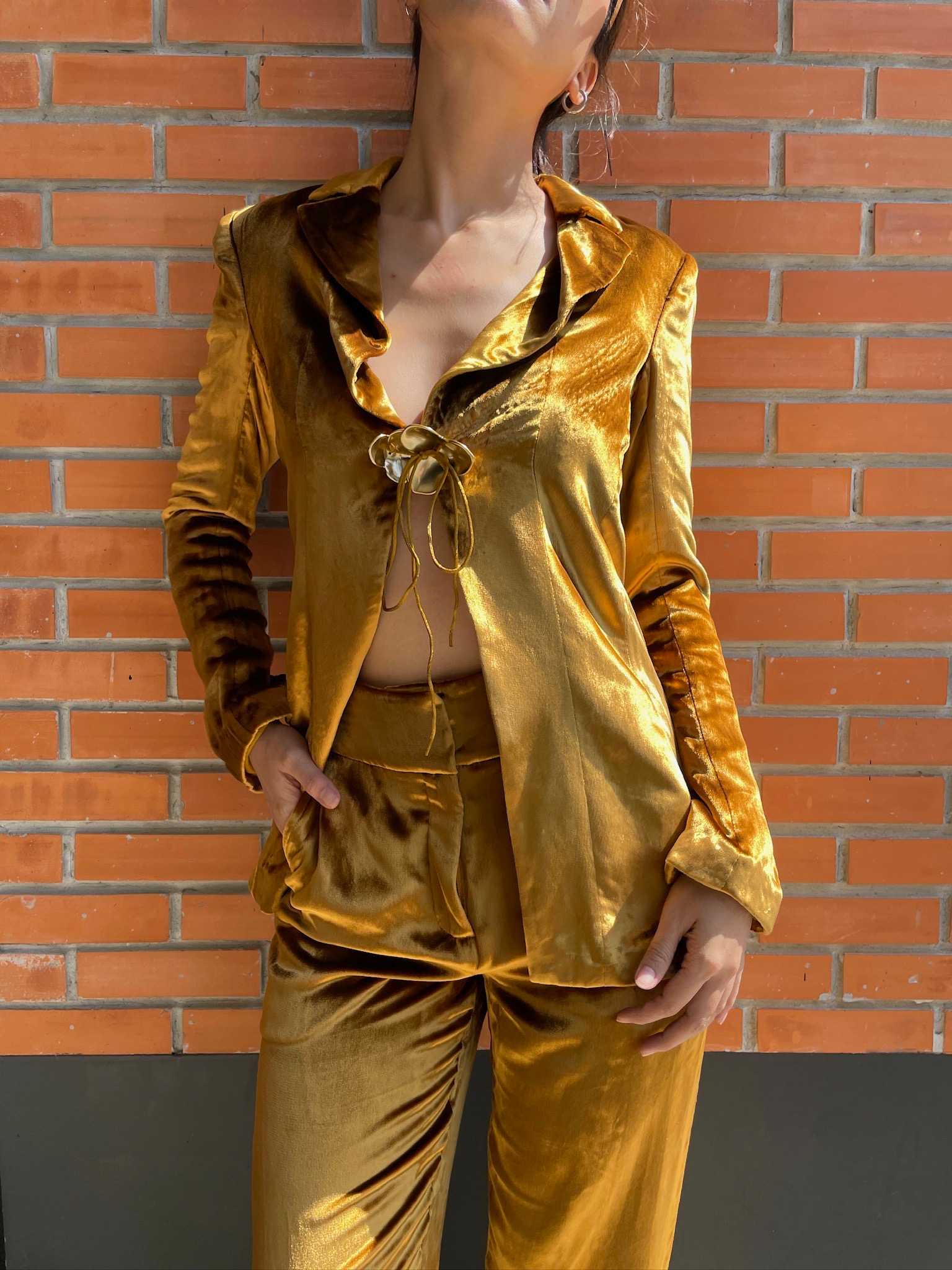 SALE! Cult Gaia-BILBA BLAZER GOLD