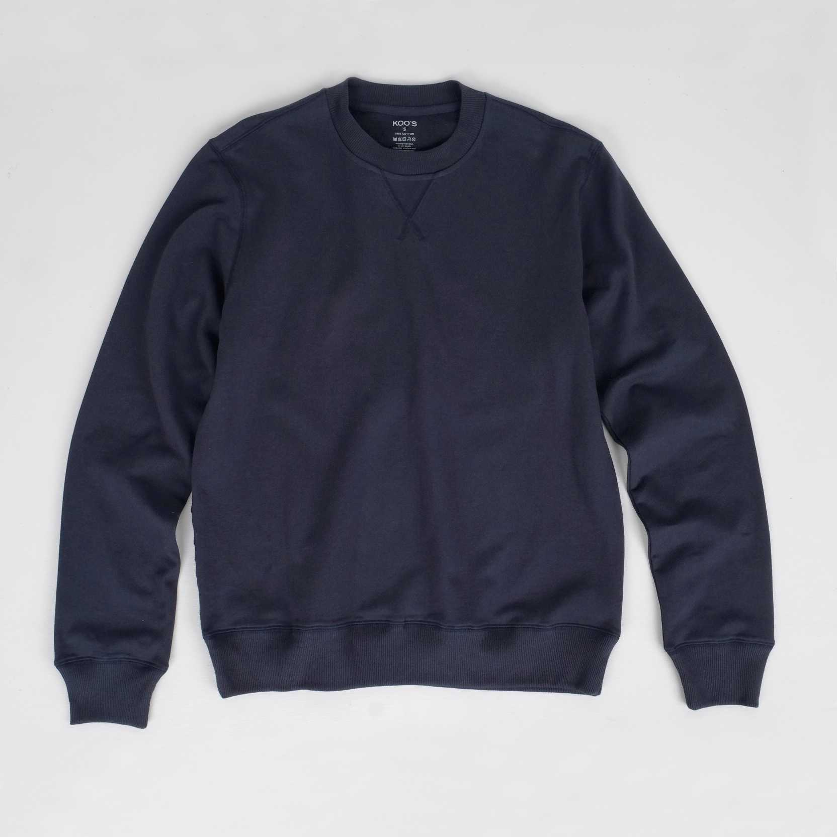 KOO'S French Terry Sweatshirt 100% Cotton ผ้าเกล็ดปลา