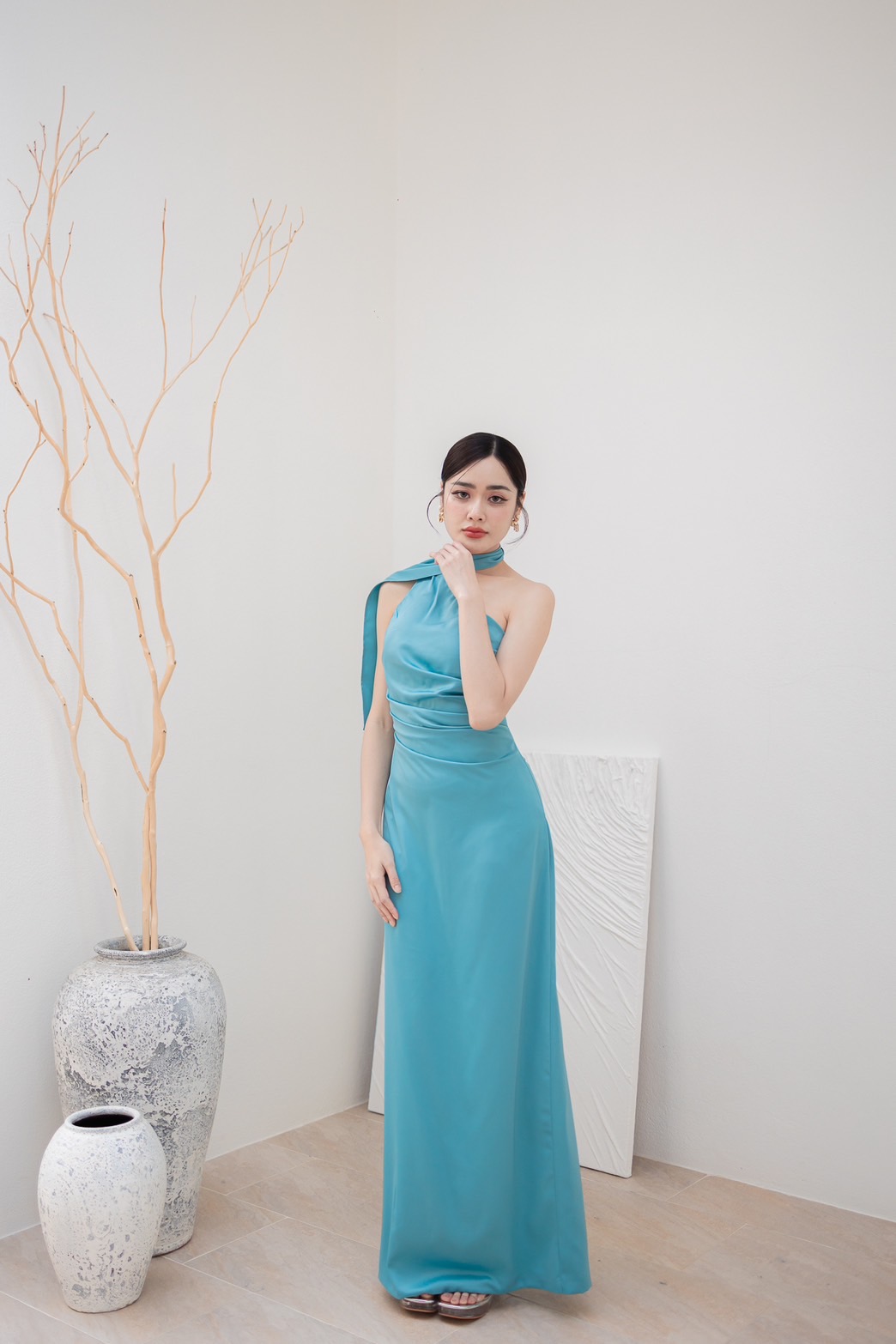 ชุดเดรสไปงานแต่ง ชุดออกงาน MY LADY BY BAIFERN - ML0458