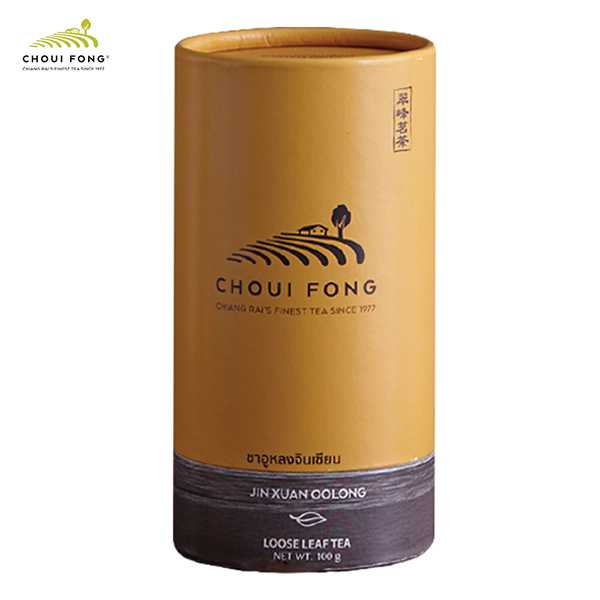 ชาอูหลงจินเซียน(กระป๋อง) ขนาด 100 กรัม Jin Xuan Oolong Tea Canister 100 g