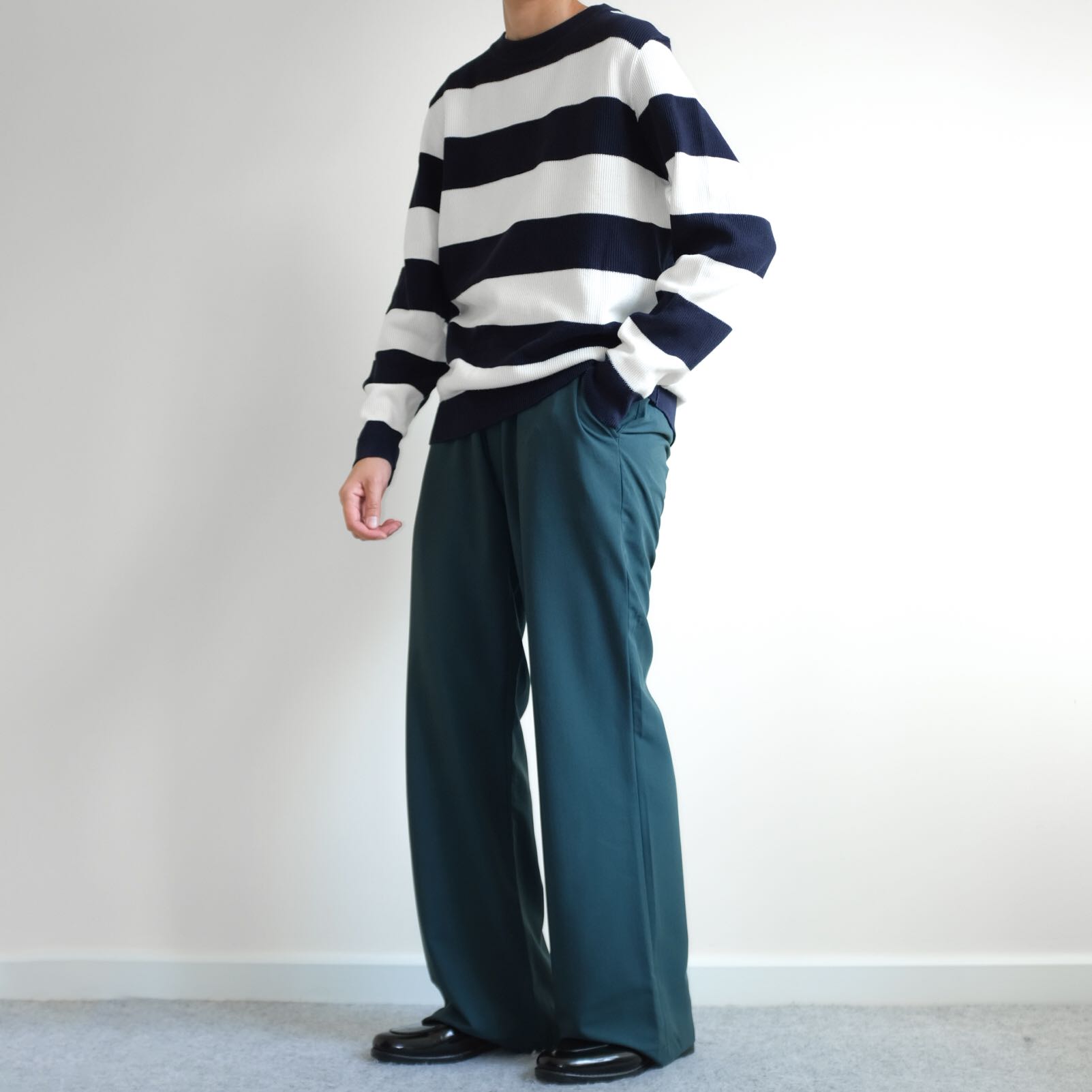 ZARA  Relaxed Straight Wide Bootcut Pants 