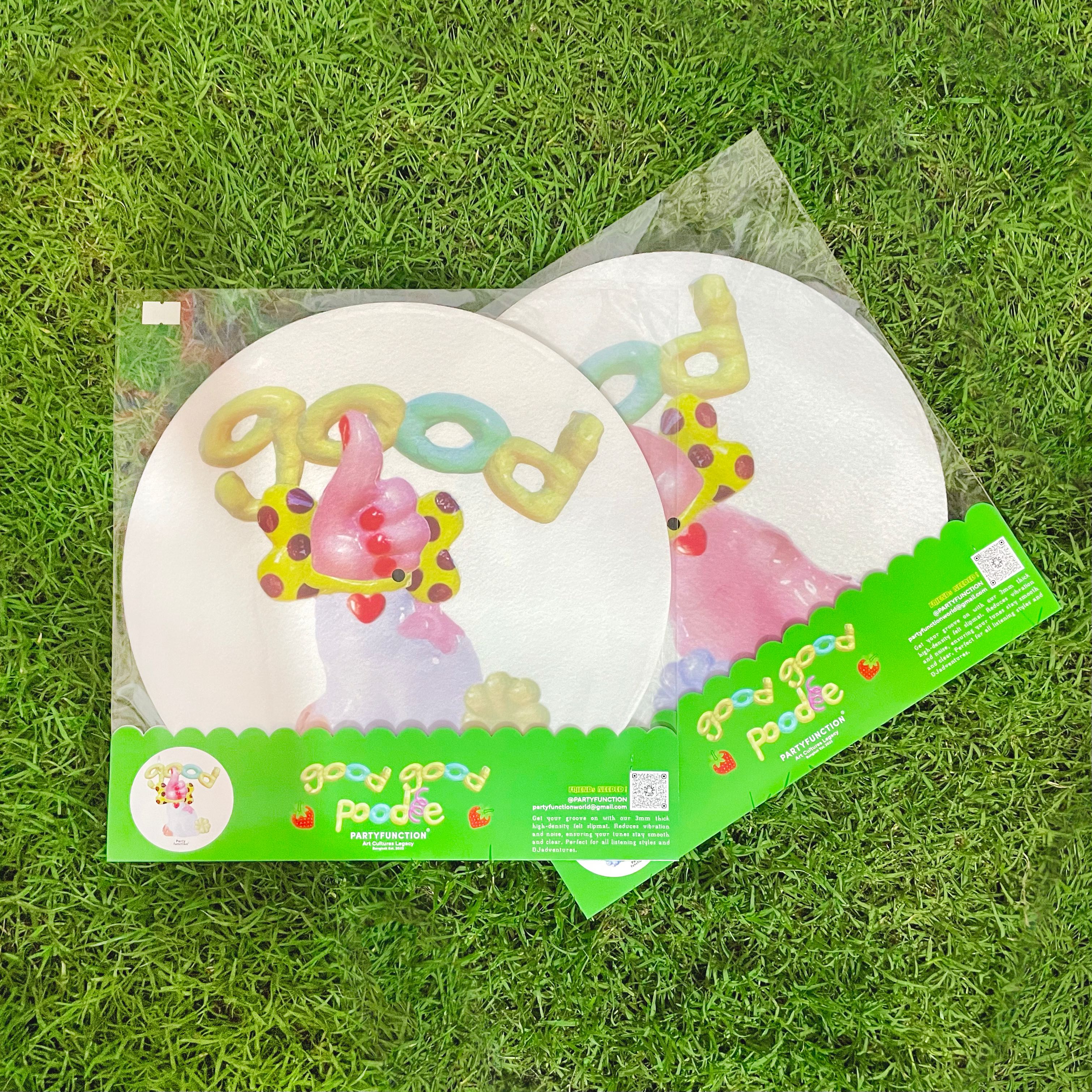 Good Good Poodle Double-sided vinyl slipmat